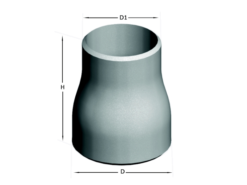 Alacer Mas, Concentric Reducer, Schedule ASTM