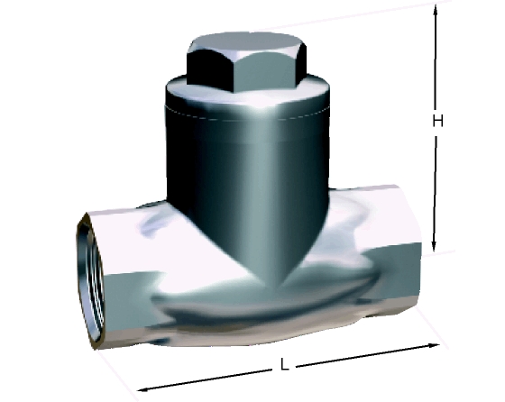 Alacer Mas, Check Valve with Oscillating Flap (Art. 430)