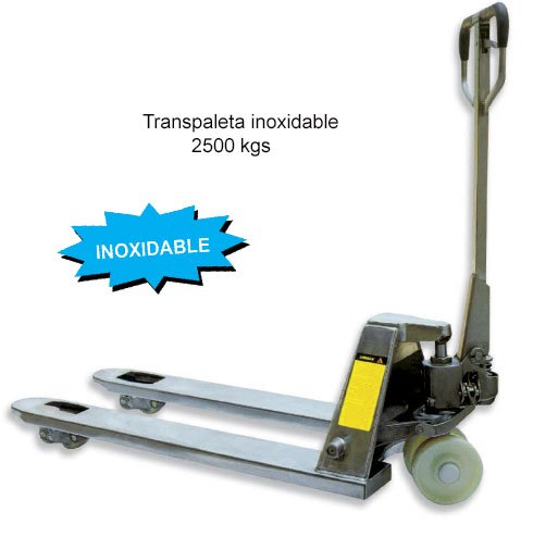 Alacer Mas, Transpalette inox