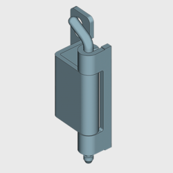 Alacer Mas, Invisible weld/screwable stainless steel hinge Program 1032, 1069