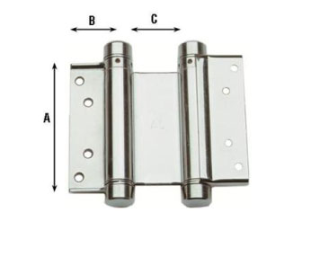 Alacer Mas, Double action hinges ref 101