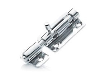 Alacer Mas, Polished latches in AISI-316 stainless steel