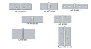 Alacer Mas, Hinge branch with holes and without holes ref 181