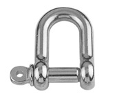 Alacer Mas, Shackle, Short and Straight, Stainless Steel AISI-316