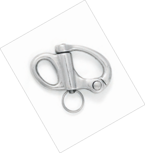 Alacer Mas, Quick carabiner with AISI-316 stainless steel ring