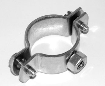 Alacer Mas, STAINLESS STEEL F TYPE CLAMP