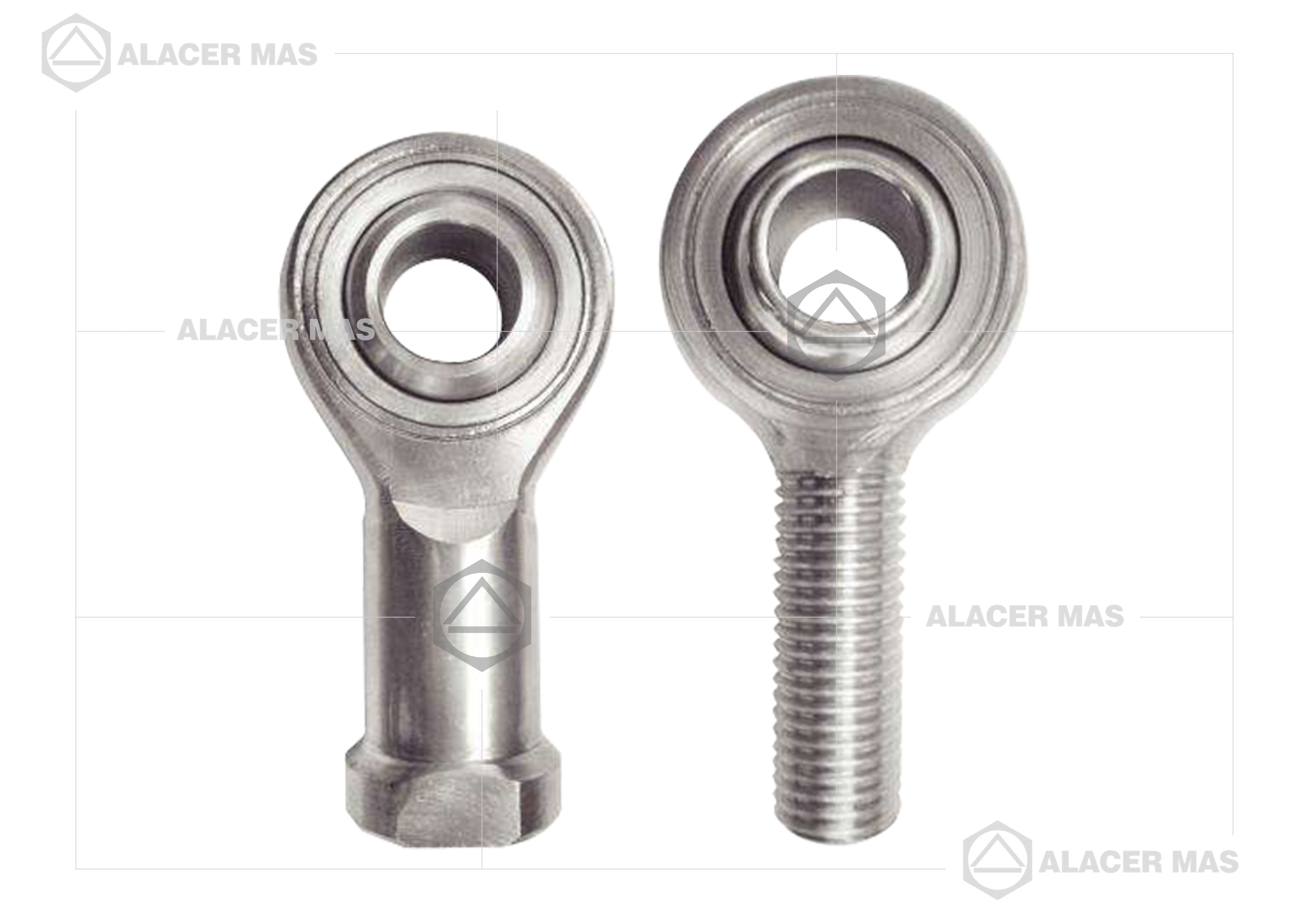 Alacer Mas, Rótulas en acero inoxidable