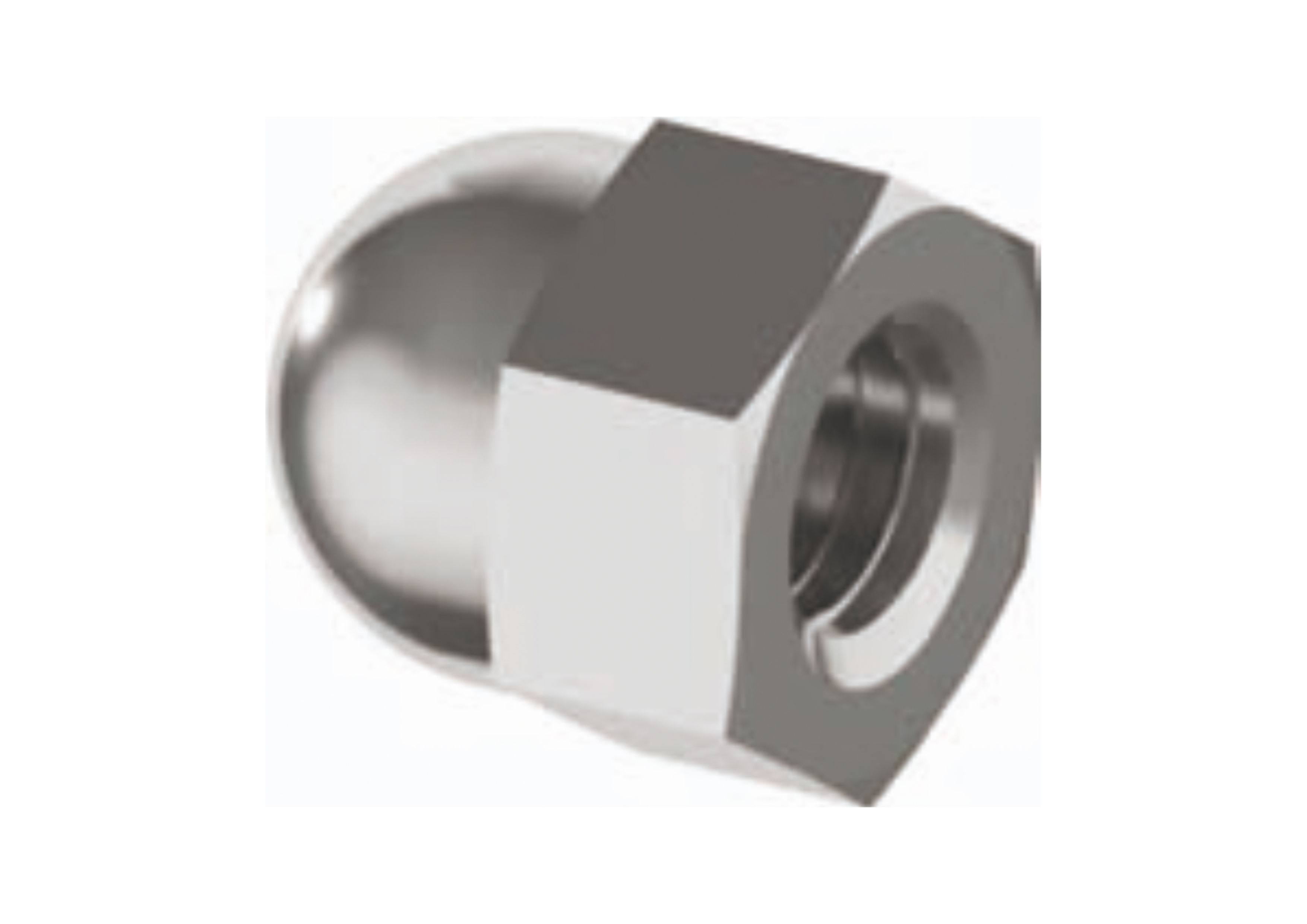 Alacer Mas, DIN-1587 high hexagonal blind nut