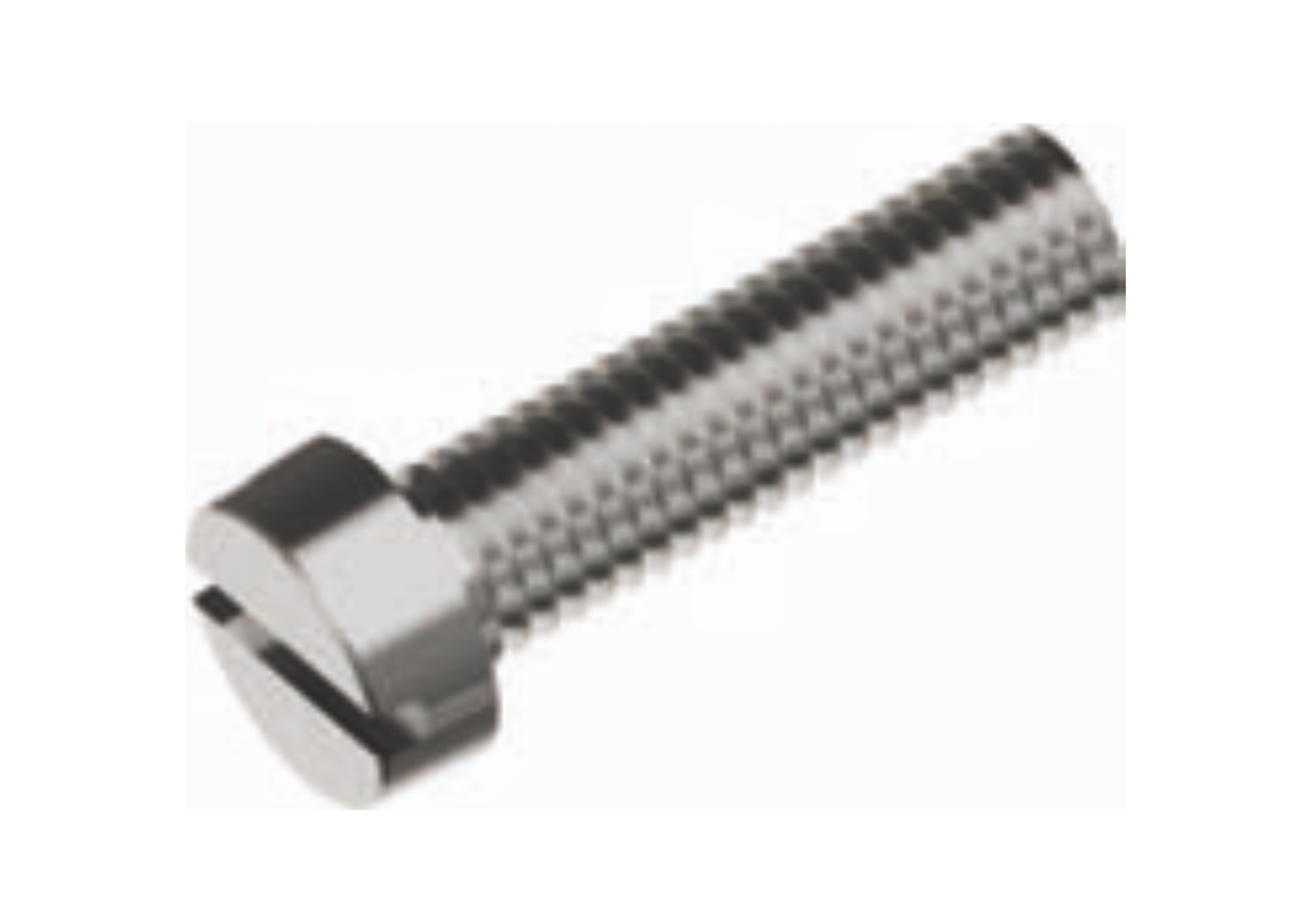 Alacer Mas, Slotted cylindrical head screw DIN-84 ISO-1207