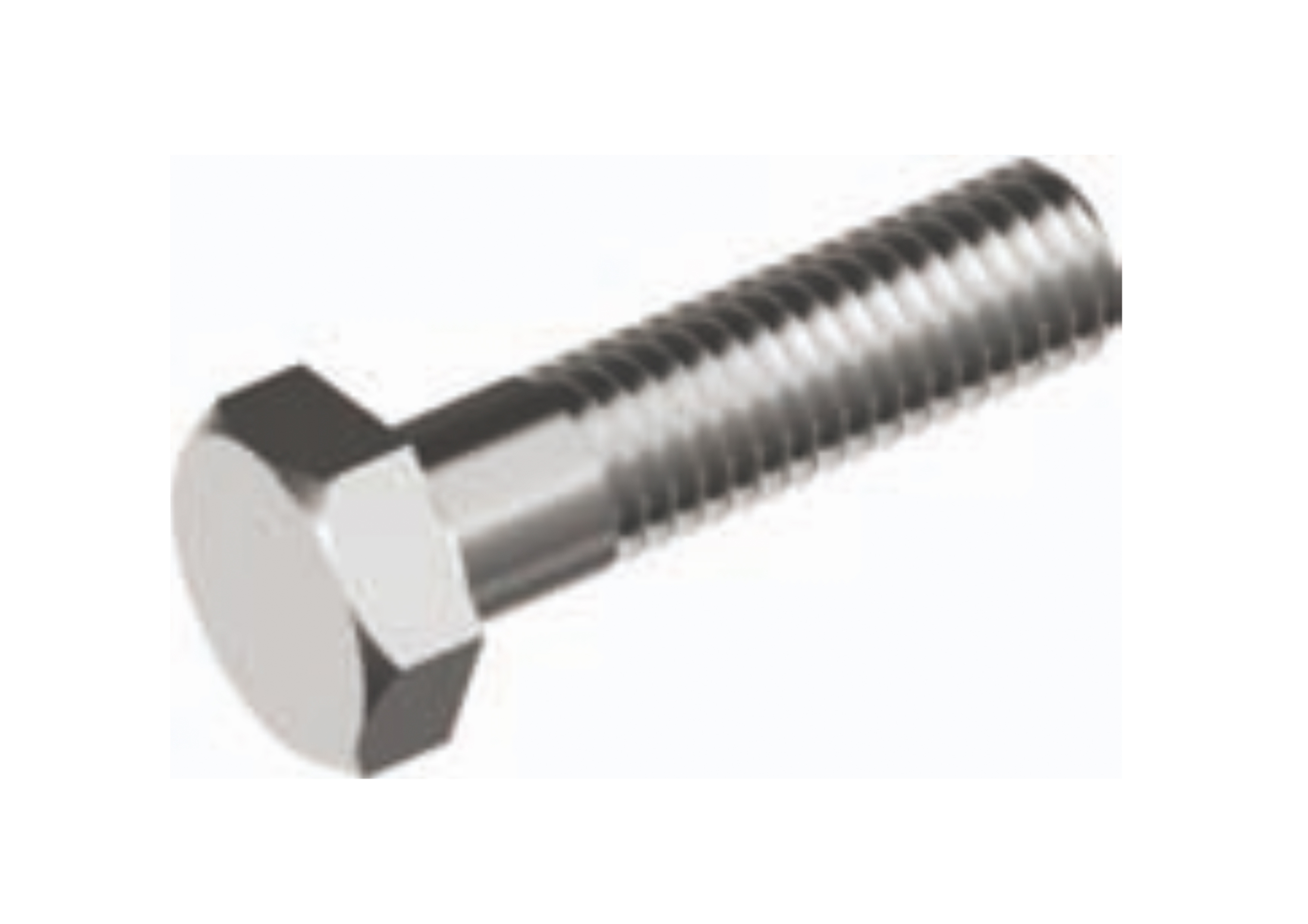 Alacer Mas, Tornillo cabeza hexagonal con rosca parcial DIN-931 ISO-4014