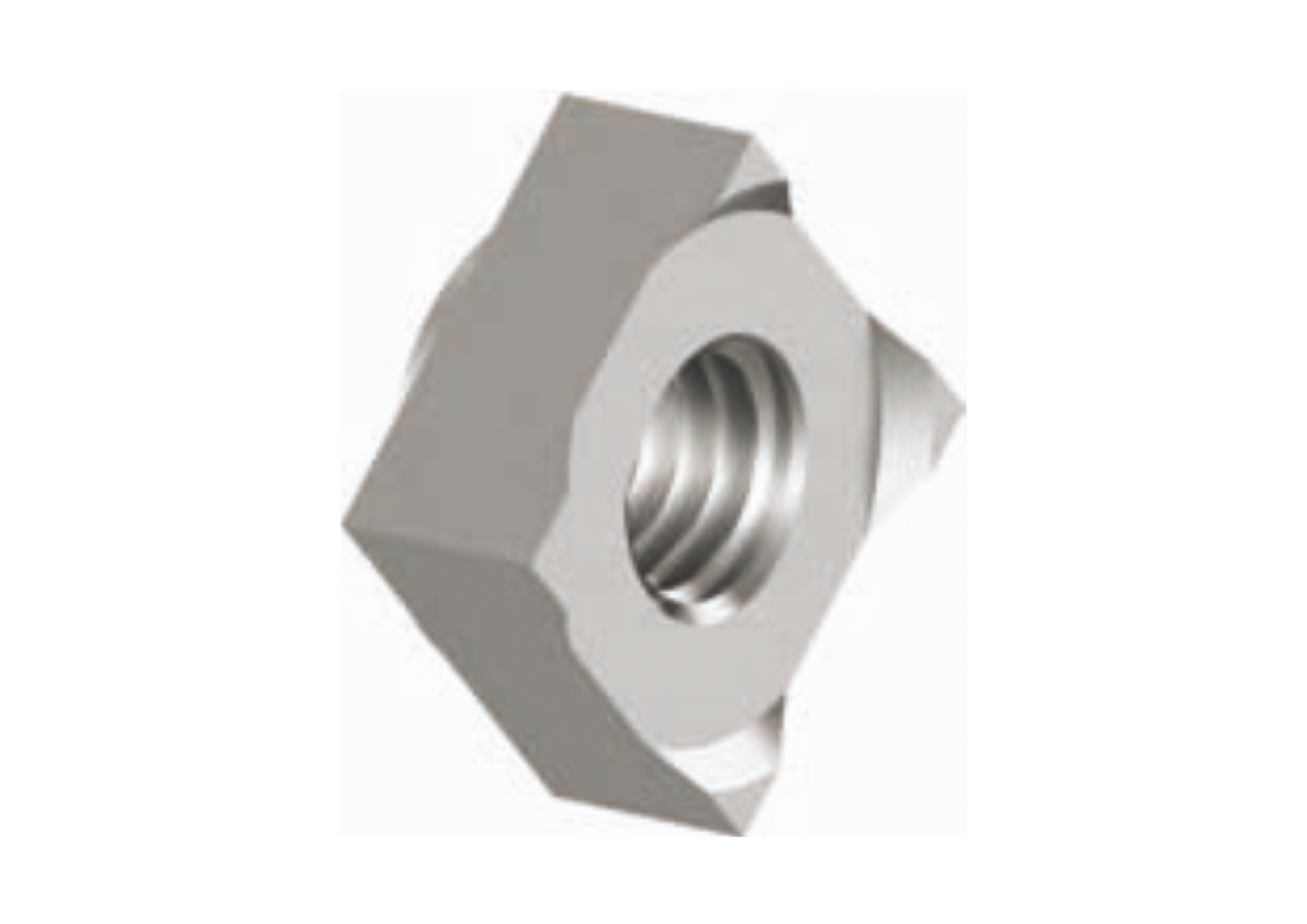 Alacer Mas, DIN-928 weldable square nut