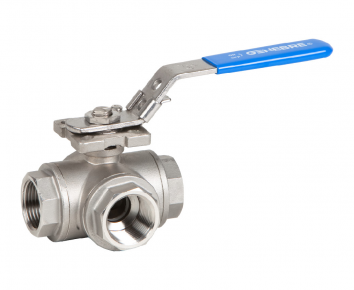 Alacer Mas, 3-Piece Ball Valve-Reduced Bore (Art. 040-041)