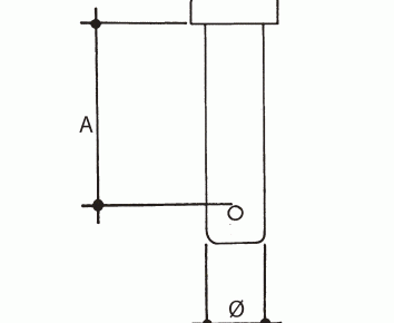 Alacer Mas, Perno con anillo para tensor